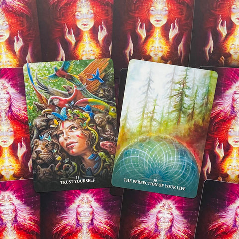 Sacred Rebels Borderless Oracle Deck Cards Alana Fairchild Blue Angel Sro44