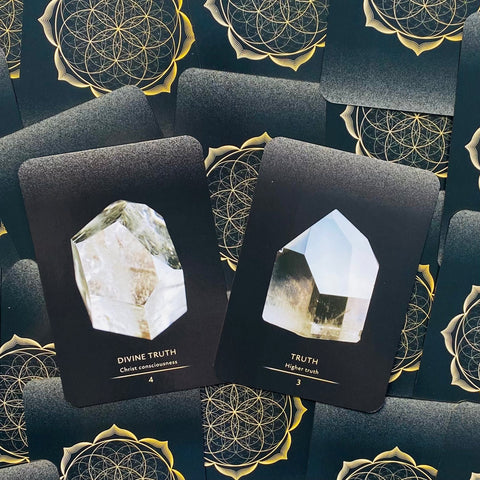 Master Teacher Crystal Oracle Cards Deck Rockpool Publishing Master Devas NEW
