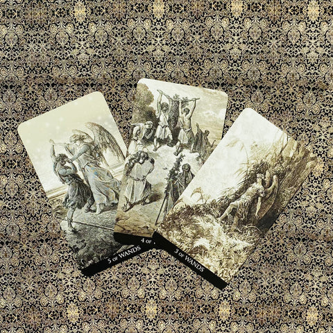 Gustave Dore Tarot Cards Deck Lo Scarabeo Black And White Mystical Energy NEW