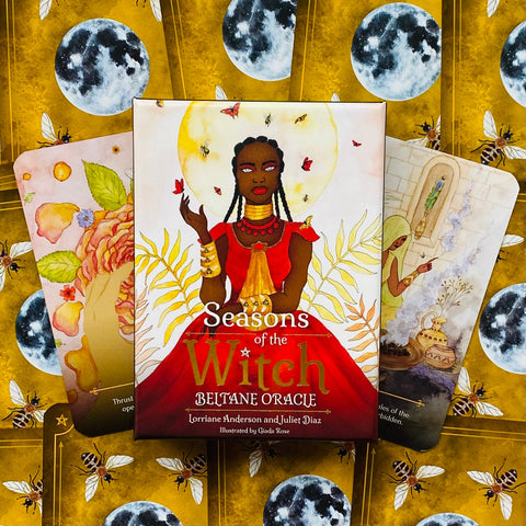 Seasons Of The Witch Beltane Oracle Cards Deck Rockpool Publishing Anderson Diaz