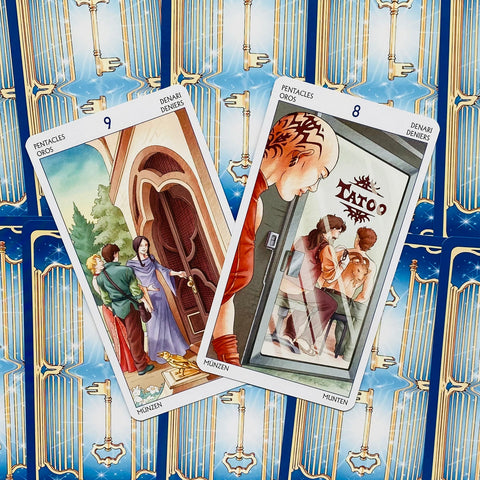 Tarot Of The 78 Doors Deck Cards Platano Fortune Telling Lo Scarabeo Ex100