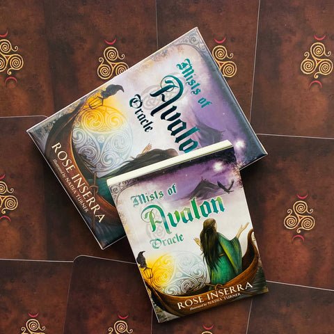 Mists Of Avalon Oracle Cards Deck Rockpool Esoteric Rose Inserra Magic Druid NEW