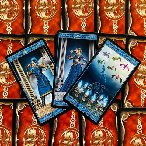 Tarot Draconis Deck Cards Corsi Lo Scarabeo Esoteric Fortune Telling NEW