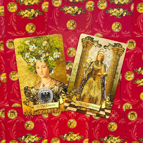Tarot Of The Heart Cards Deck Cico Books Liz Dean Oliver Burston Spirit NEW