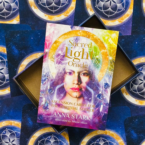 Sacred Light Oracle Cards Deck Rockpool Esoteric Anna Stark Selena Moon NEW
