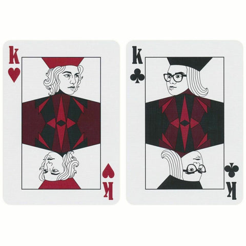 Fades Playing Cards Deck Difatta USpcc Magic Tricks Poker Zaggia Biscaro Red NEW