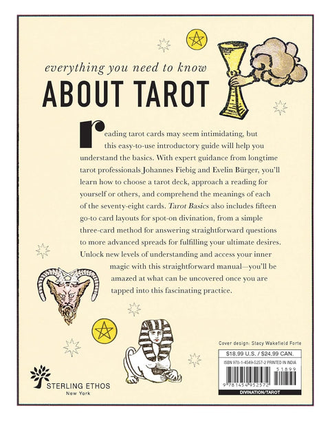 Tarot Basics Book Sterling Ethos