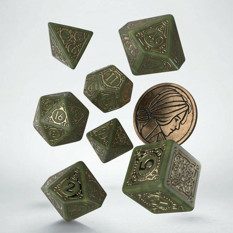 The Witcher Dice Set Triss The Fourteenth Of The Hill Rpg Games Q-Workshop NEW