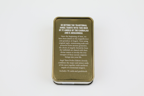 Angel Tarot Pocket Edition Tin Cards Rockpool