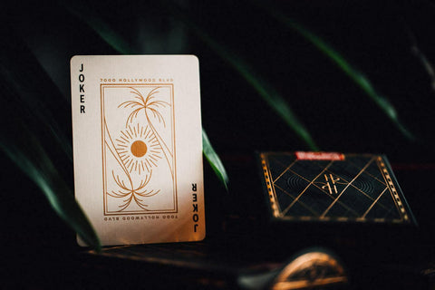 Hollywood Roosevelt Theory 11 Luxury Playing Cards Deck Magic Tricks Poker