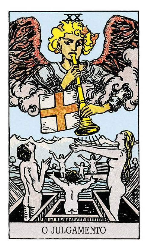Tarot de A.E. Waite Pocket Blue Edition Portuguese AGM