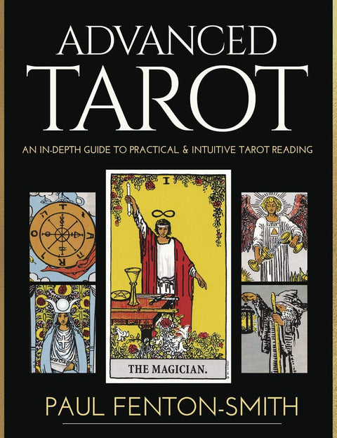 Advanced Tarot Book Blue Angel By Paul Fenton-Smith Guide To Tarot Reading NEW