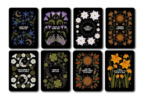 Celestial Flora Affirmations Leaping Hare Press