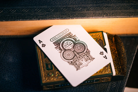 High Victorian Green Theory 11 Luxury Playing Cards Deck Magic Tricks Sealed