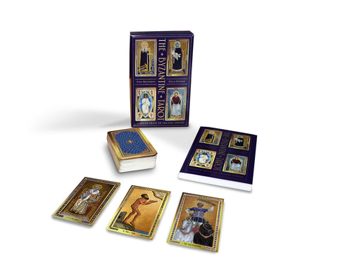 The Byzantine Tarot Wisdom From An Ancient Empire Cards Book Set Schiffer NEW