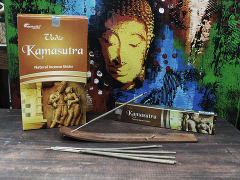 Vedic Kamasutra Natural Incense Sticks 15 Grams Made In India Aromatika Vedic-05