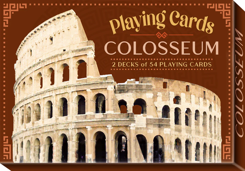 Colosseum - Playing Cards Two Decks Severino Baraldi Deck Lo Scarabeo Pc55
