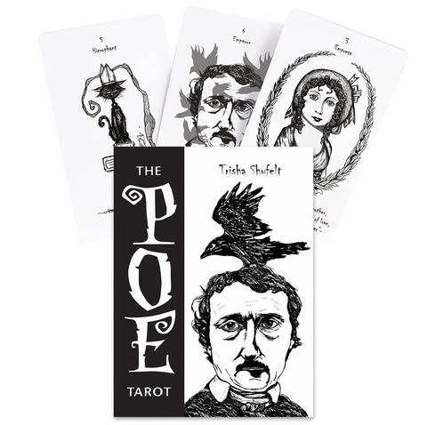 THE POE TAROT CARDS DECK SCHIFFER PUBLISHING TRISHA LEIGH SHUFELT ESOTERIC NEW