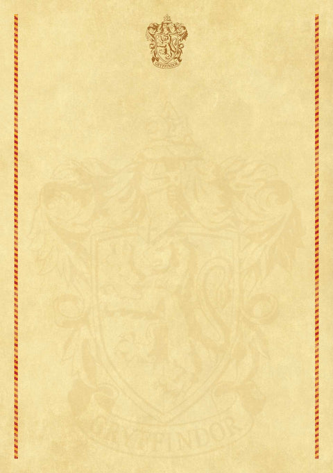 Harry Potter: Gryffindor Desktop Stationery Set (With Pen) Insight Editions