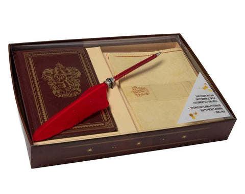 Harry Potter: Gryffindor Desktop Stationery Set (With Pen) Insight Editions