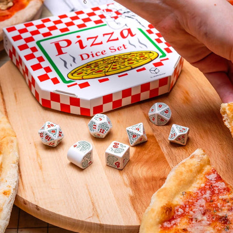Q WORKSHOP Pizza Dice Set Pepperoni