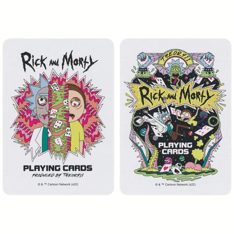 Rick And Morty Playing Cards Deck Premium Theory 11 Magic Tricks USpcc T1182