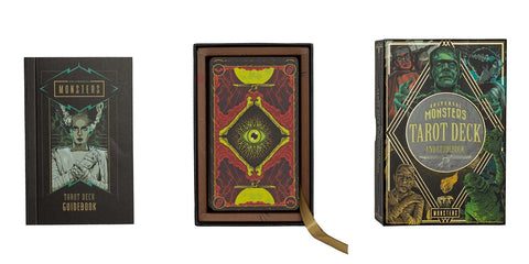 Universal Monsters Tarot Cards Deck And Guidebook