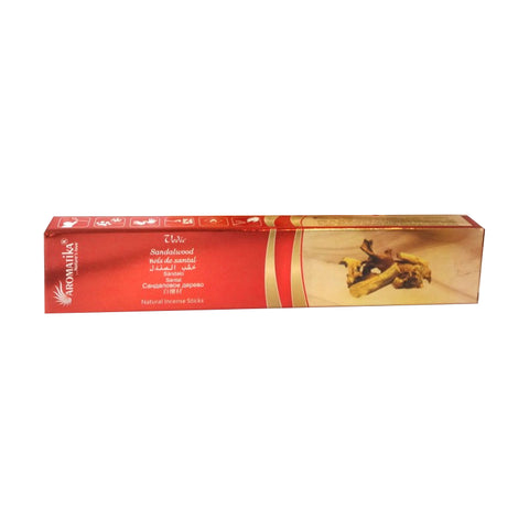 Vedic Sandalwood Natural Incense Sticks 15 Grams India Aromatika Vedic-07