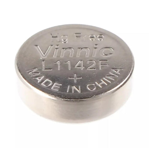 10 Vinnic Alkaline Batteries Lr1142 L1142F Lr43 Ag12 10Bl No Mercury