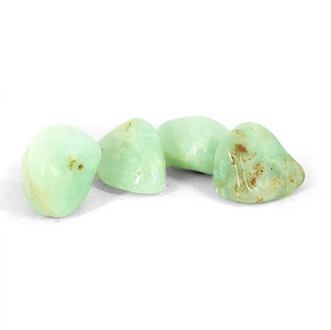 24 LARGE TUMBLE STONES - PREHNITE GEMSTONES TALISMAN ANCIENT WISDOM NEW