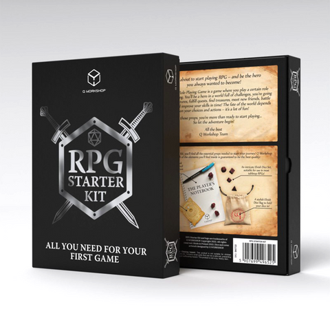 Rpg Starter Kit All You Need For Your First Game Role Playing Q-Workshop NEW