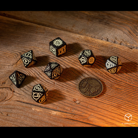 The Witcher Dice Set Ciri The Zireael Plastic Rpg Playing Games Q-Workshop NEW