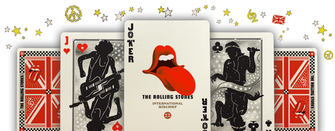 The Rolling Stones Premium Playing Cards Deck Theory 11 Made In USA Rock