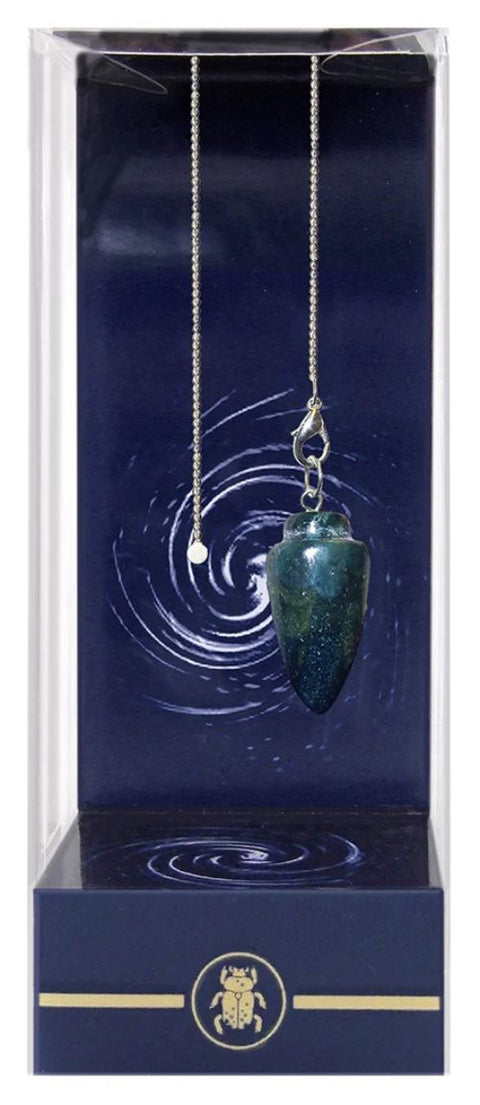Classic Power Bloodstone Pendulum Lo Scarabeo Silver Chain Dowsing NEW