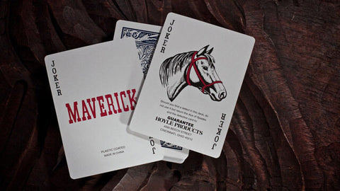 Maverick Blue Quality Playing Cards Deck Poker Standard Index Magic Tricks