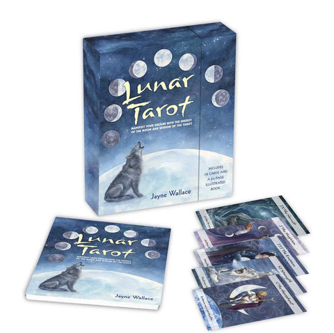 Lunar Tarot Cards Deck & Guidebook Manifest Your Dreams Cico Books Ccp27