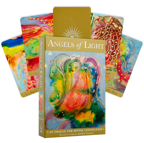 Angels Of Light Oracle Cards Deck Esoteric Welbeck Publishing Eddison Books NEW