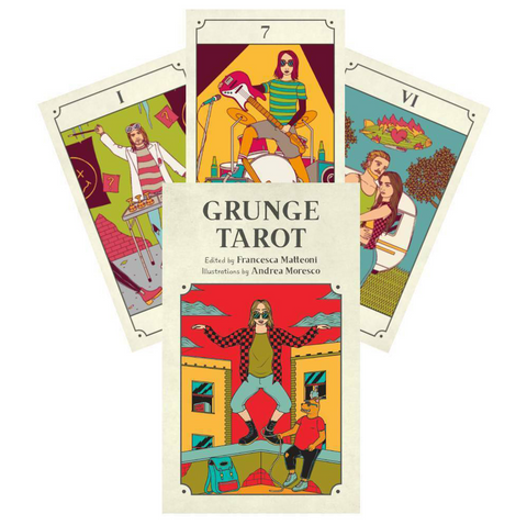 Grunge Tarot Cards Deck By Francesca And Andrea Moresco Rockpool Publishing NEW
