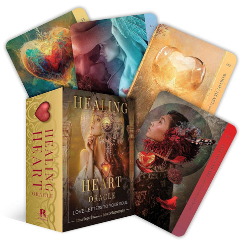 Healing Heart Oracle Cards Deck Rockpool Publishing By Inna Segal NEW
