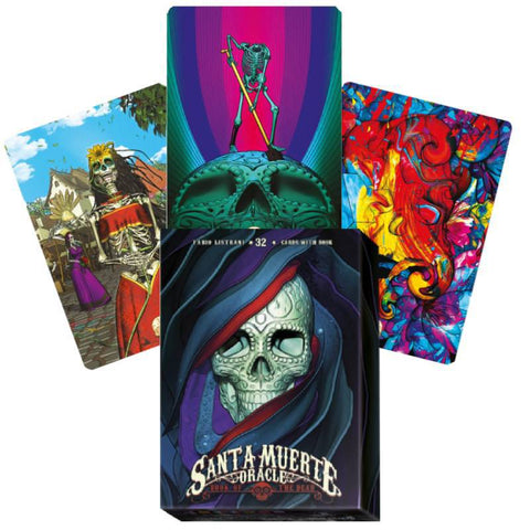 Santa Muerte Oracle Cards Deck By Fabio Listrani Telling Lo Scarabeo Or31