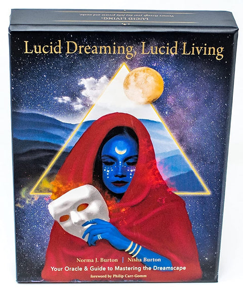 Lucid Dreaming Lucid Living Oracle Cards Deck Burton Esoteric Red Wheel