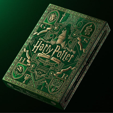 Harry Potter Slytherin Green Playing Cards Deck Theory 11 Magic Cards