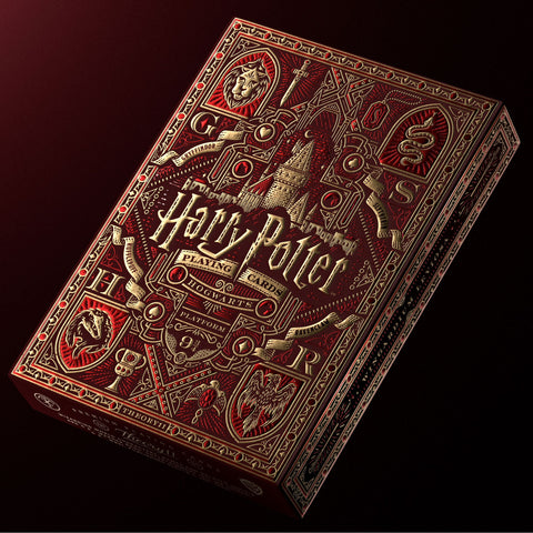 Harry Potter Gryffindor Red Playing Cards Deck Theory 11 Magic Cards
