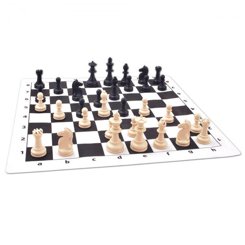Chess World Roll Cylinder Chess Set Small Size Chessman And Board Star 1050521