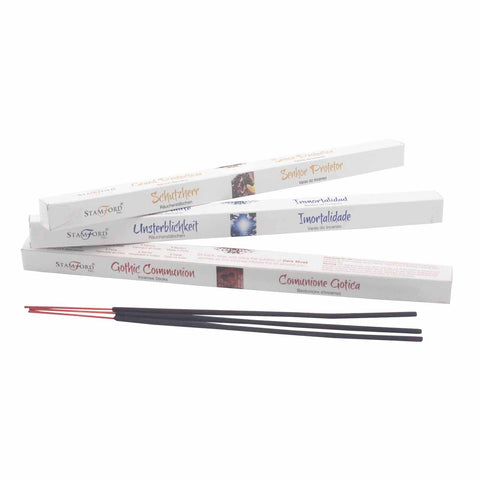 Stamford Mystical Incense Sticks Variety Pack, 6 Scents, 48 Pieces
