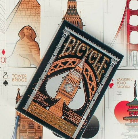 Bicycle Architectural Wonders Of The World Playing Cards Deck Quality 1044948