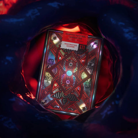 Stranger Things Playing Cards Poker Size USpcc Made In USa Theory 11 Netflix NEW