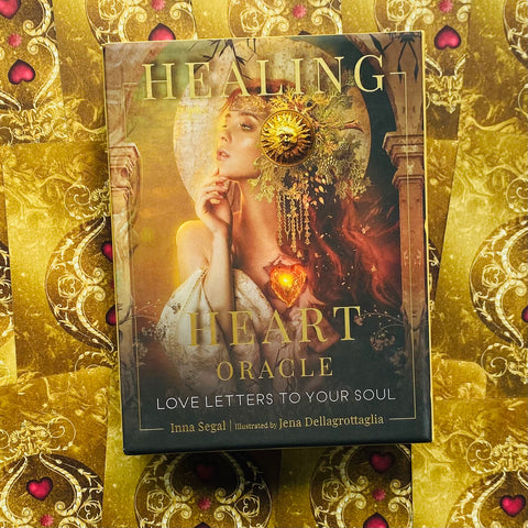 Healing Heart Oracle Cards Deck Rockpool Publishing By Inna Segal NEW