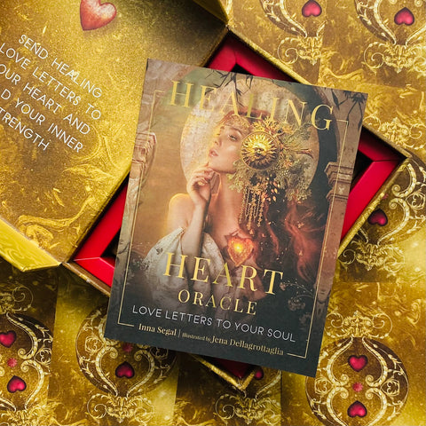 Healing Heart Oracle Cards Deck Rockpool Publishing By Inna Segal NEW