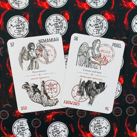 Oracle Of Heaven And Hell Card Deck Rockpool Publishing By Travis Mchenry RP176